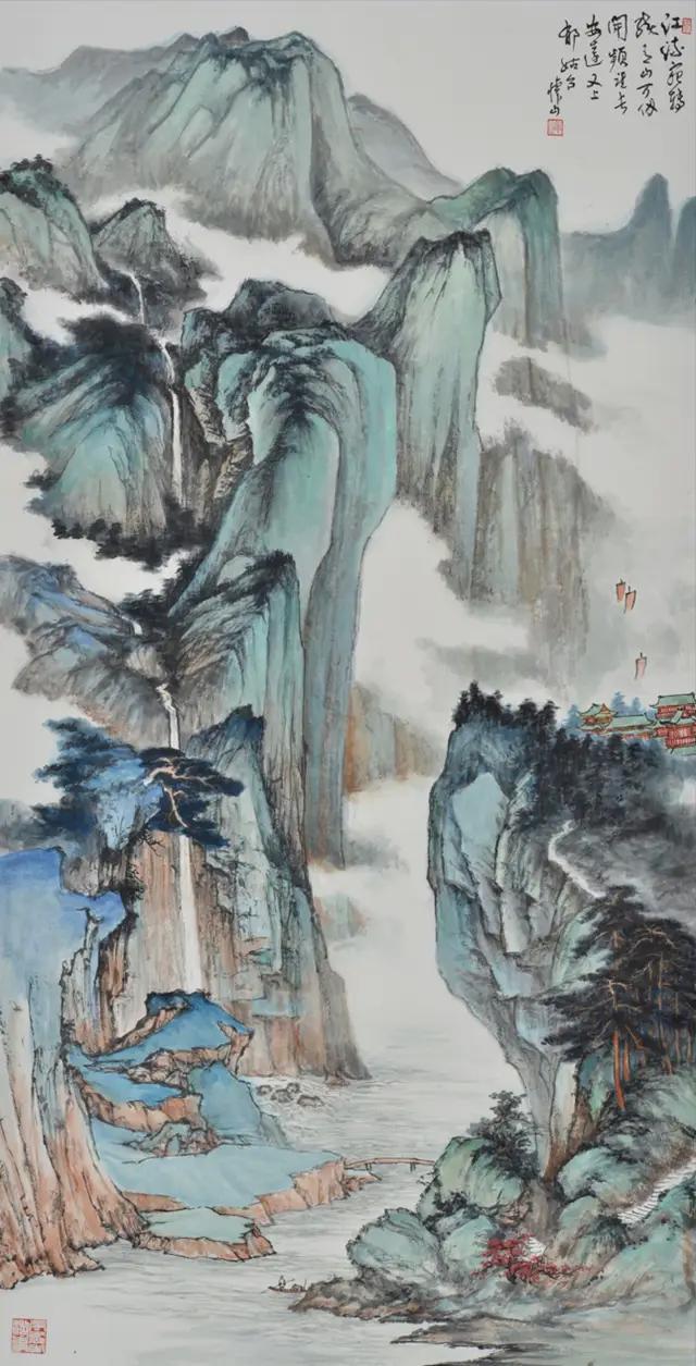 “翰采文华——刘怀山中国画作品展”在京开幕