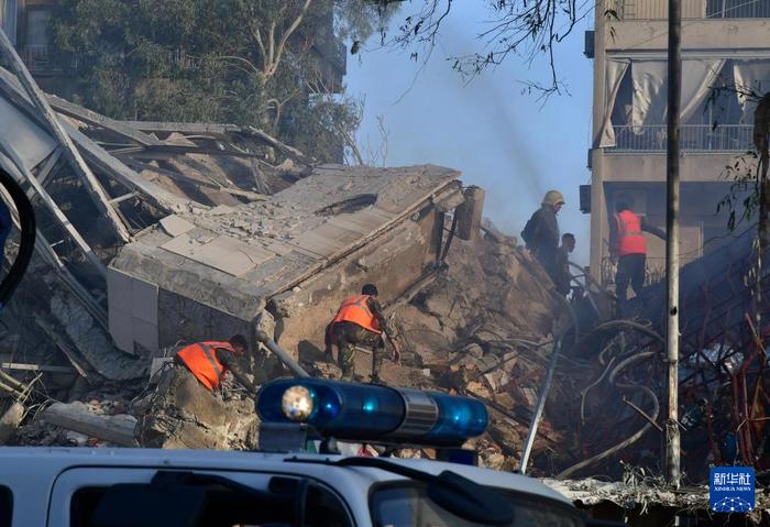 伊朗驻叙使馆建筑遭导弹袭击至少5人死亡