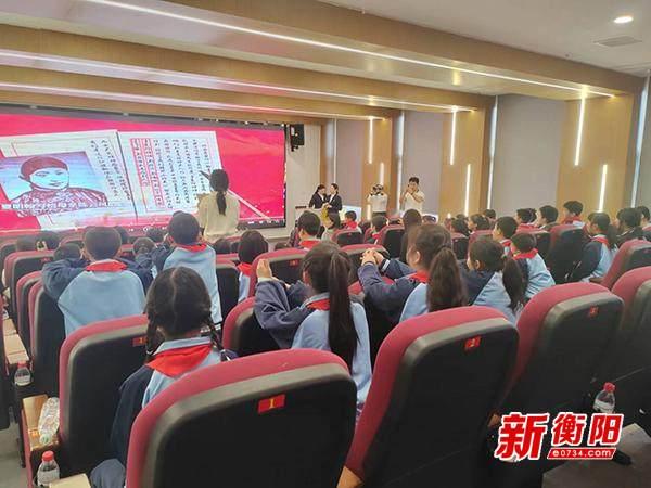 衡阳县金兰镇金沙小学：清明“童”行祭英烈，争当明翰后来人