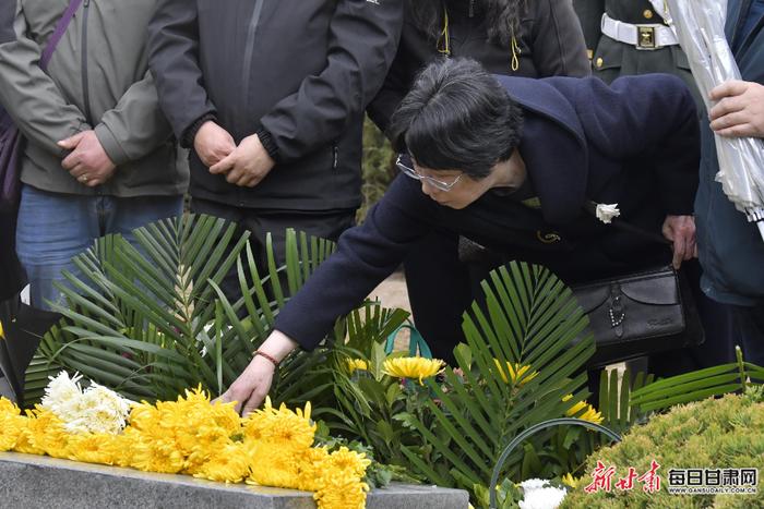 【网络中国节·清明】您长眠，我常念——兰州市烈士陵园举行散葬烈士骨灰安葬仪式