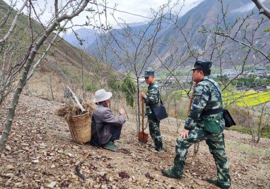 白龙江博峪河林区清明期间严把森林草原防火关