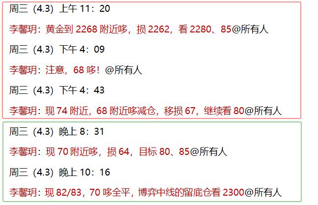 李馨玥：4.8黄金早盘2308多单完美止盈2330，日内跟随趋势狠狠拿利！