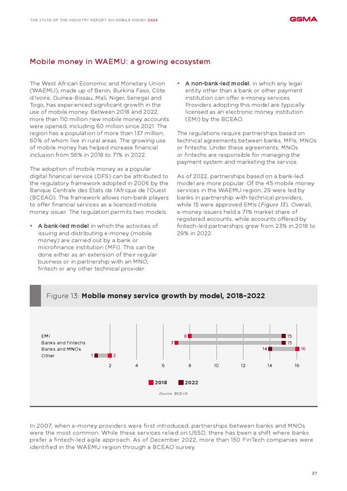 GSMA：2024年全球移动支付行业状况报告