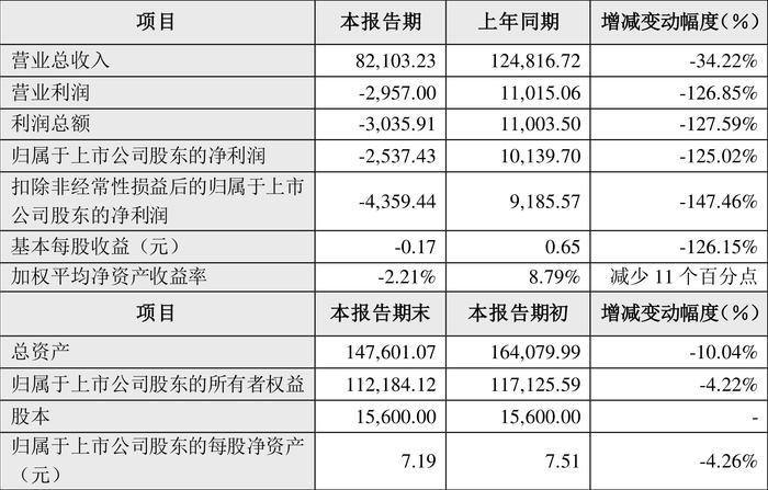 新农股份：2023年亏损2537.43万元