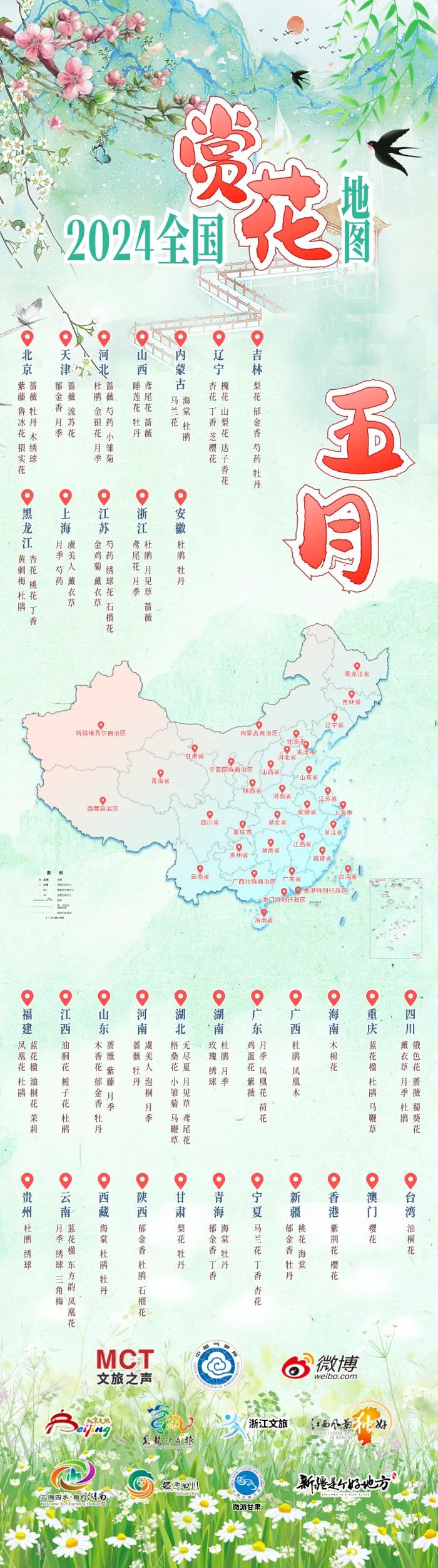 全国春日赏花地图 | 寻着花香，遇见美好山西