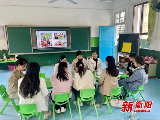 祁东县机关幼儿园与风石堰镇中心幼儿园开展幼小衔接交流活动