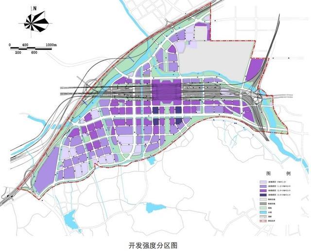 总面积12.6平方千米，南京北站枢纽经济区详细规划发布