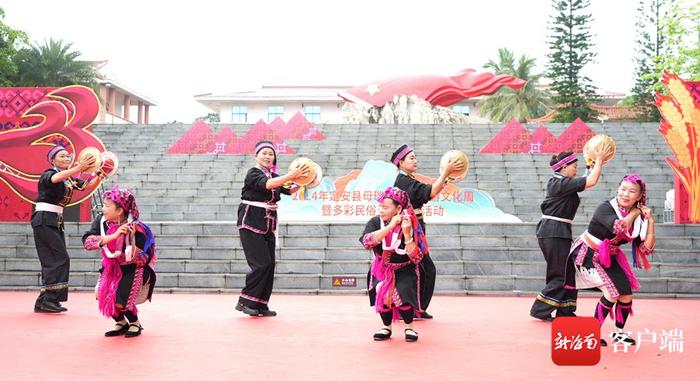 定安县母瑞山红色旅游文化周暨多彩民俗“三月三”活动拉开序幕