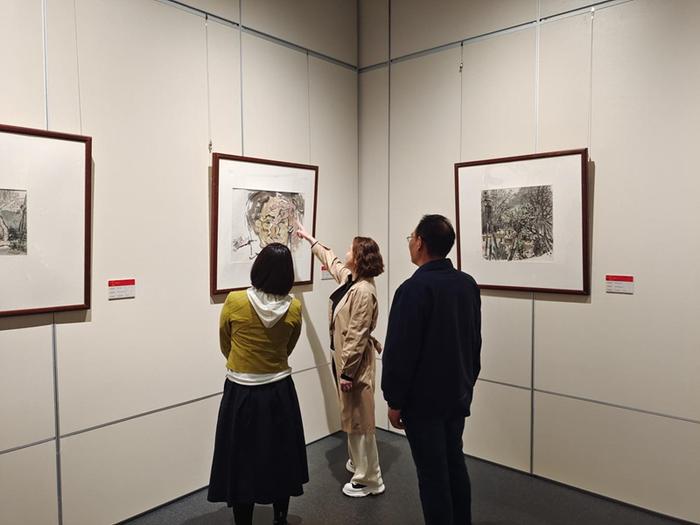 甘肃画院国画院写生作品展在武威开展