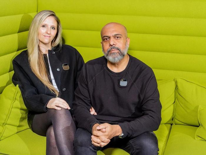 Bethany Bongiorno 和 Imran Chaudhri|图源:纽约时报