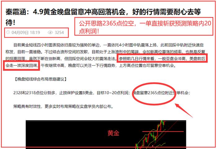 秦霜涵：4.14黄金避险情绪主导市场走向，下周初单边空几率不大！