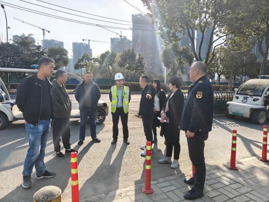 合肥同安街道开展建筑工地安全生产检查