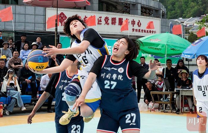 C视觉丨55支三人制女篮队伍青川竞技 四川体育职业学院夺冠