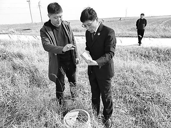 海兴县人民检察院开展公益诉讼助力高标准农田建设专项活动