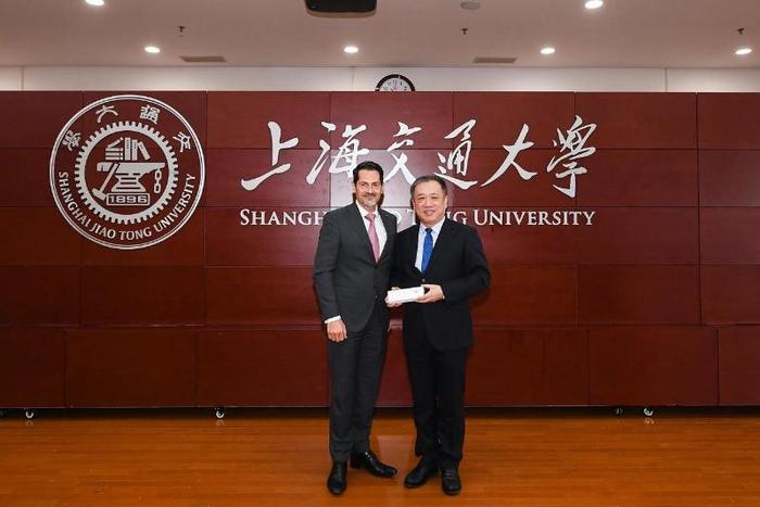 校领导会见德国慕尼黑工业大学校长Thomas F. Hofmann一行