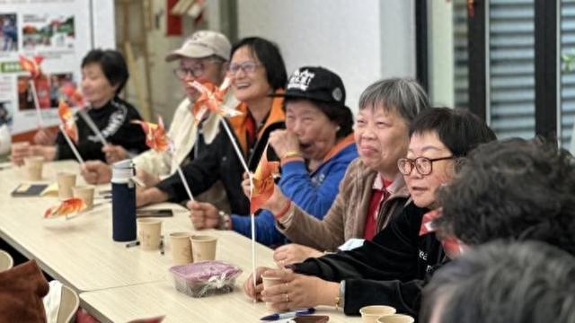 谷雨时节，淮海中路街道动迁居民“回家”，和老邻居一起品茶猜谜
