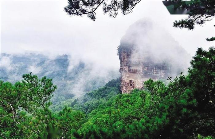 天水“麦积烟雨”入选全国八大春季气象景观