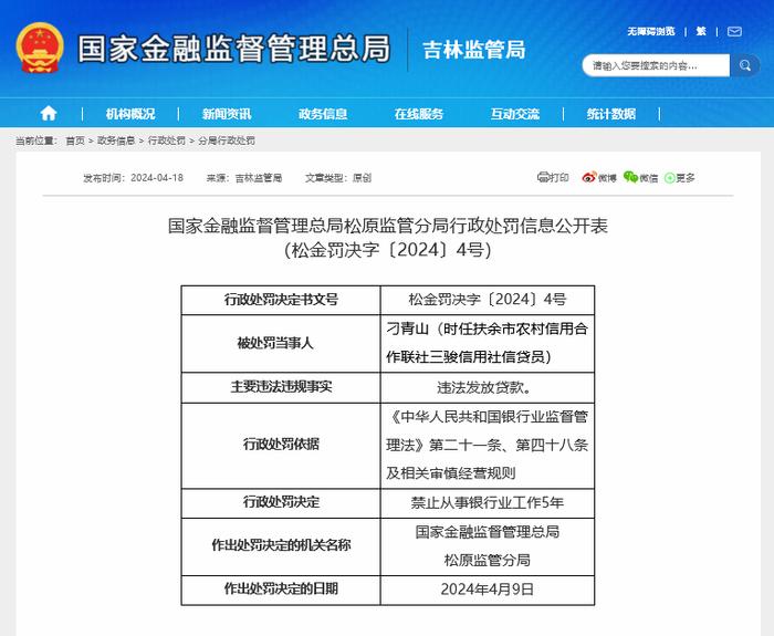 又见两起违法放贷活案例，一农信社主任、一农信社信贷员获刑禁业，近年来基层农信禁业多发