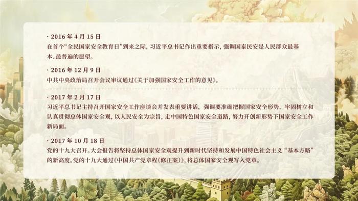 全民国家安全教育日丨总体国家安全观，创新引领10周年