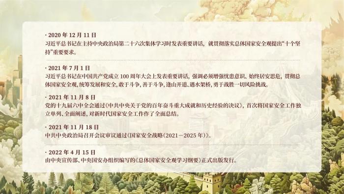 全民国家安全教育日丨总体国家安全观，创新引领10周年