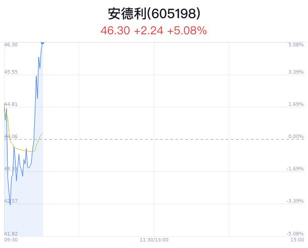 安德利大幅上涨5.08% 安徽省粮油产业发展稳健