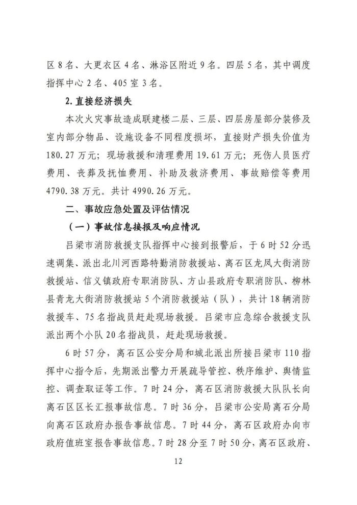 全文！永聚煤业重大火灾事故调查报告