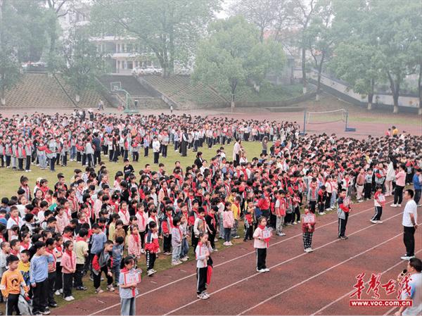 汉寿县太子庙学校：践行三爱三节 争做文明少年