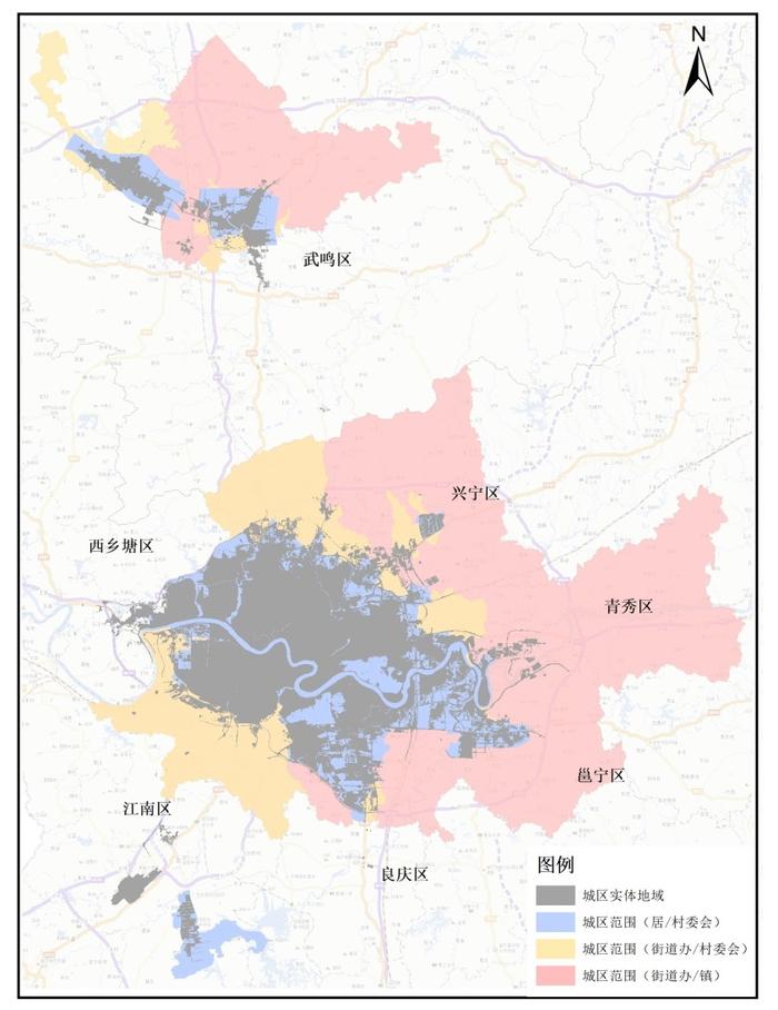 解读城区范围确定⑦ | 南宁：城区范围试划历程及应用