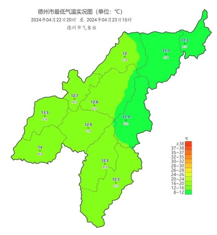 今年首场强对流过境德州！最大降水量31.6毫米！接下来的天气……