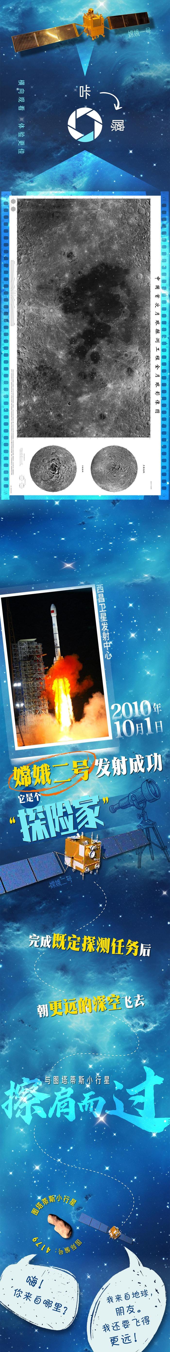 中国航天日丨创意长图：“嫦娥”揽月记