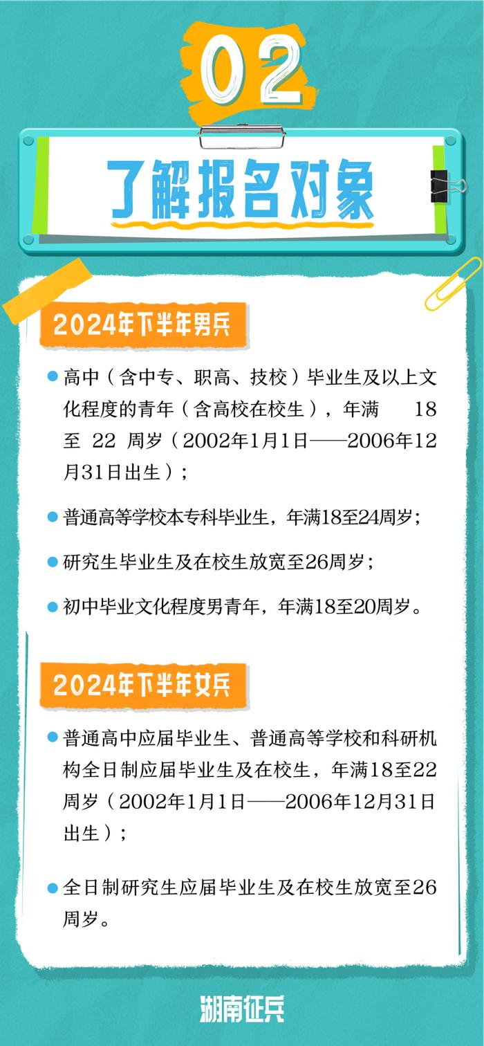 湖南男兵报名ing，5件事提前做→