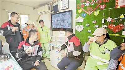 天津河北区首家24小时户外劳动者驿站落户昆峰里小区