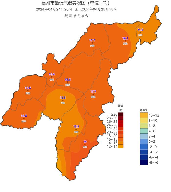 北风+降温！德州最新天气预报