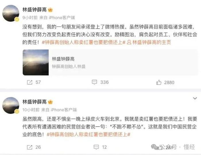 昔日网红变网黑！创始人被限高后放言：“坐绿皮火车到北京，卖红薯也要把债还上”