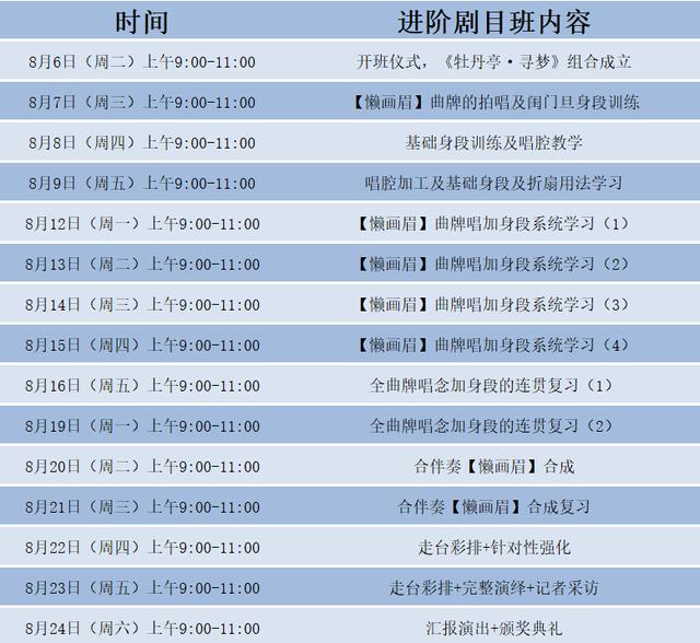 多曲牌、可进阶！2024年“姑苏水磨调”少儿昆曲暑期培训重磅来袭啦！