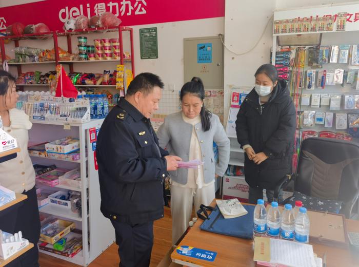 甘肃省临泽县沙河镇市场监管所持续开展儿童和学生用品专项检查