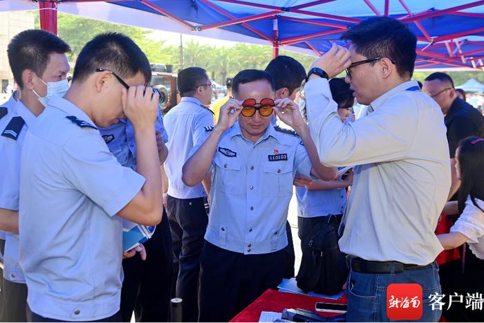 海南省公安厅举办首届警用装备展示会 精准服务公安基层实战