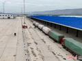 银川铁路物流中心平凉南营业部综合货场正式运营