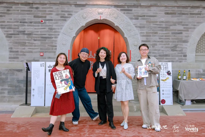 △联创团队幕后工作合影