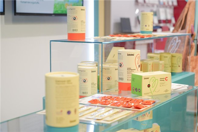 inne展区展出的明星产品