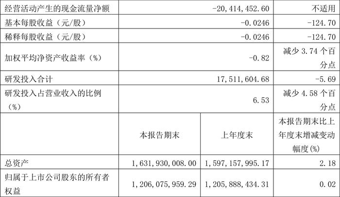 凌志软件：2024年第一季度亏损982.83万元