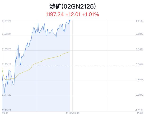 涉矿概念盘中拉升，鲁银投资涨4.92%