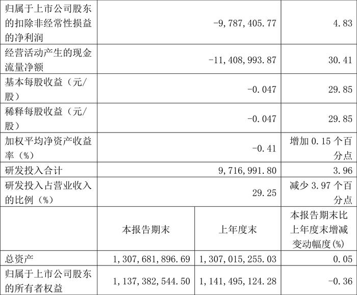 新光光电：2024年第一季度亏损466.09万元