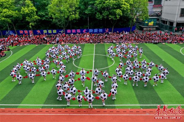 梨小好少年 运动展风采  隆回县梨子园实验学校2024年田径运动会开幕