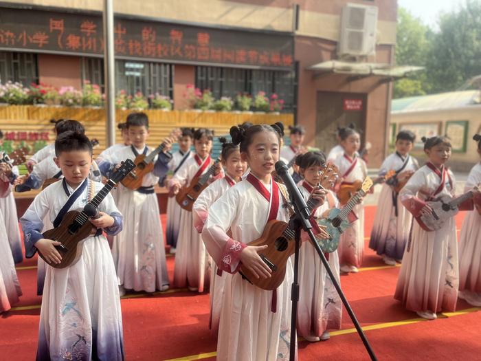 管城区外国语小学(集团)货栈校区：国学中的智慧