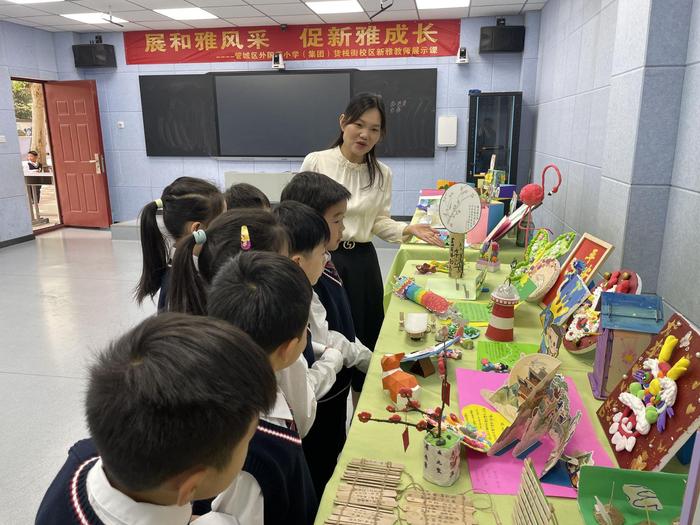 管城区外国语小学(集团)货栈校区：国学中的智慧