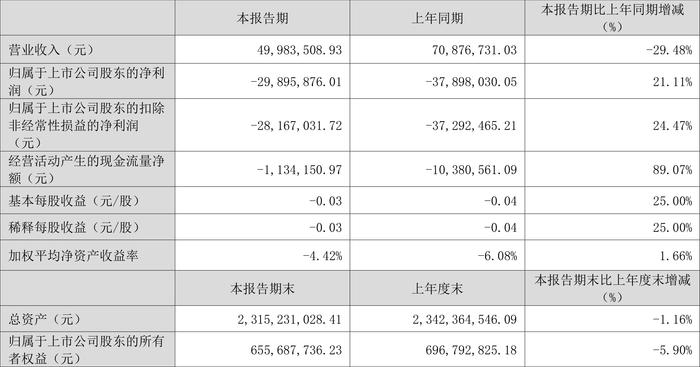 中润资源：2024年第一季度亏损2989.59万元