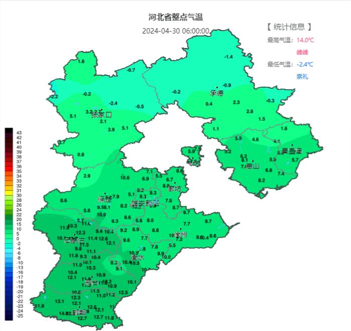 中前期晴朗升温，后期大风+降雨！河北“五一”假期天气预报出炉