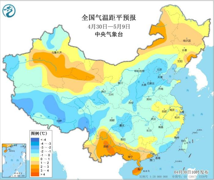 看天气定行程！“五一”假期四川的雨怎么下？气温要降到多少？