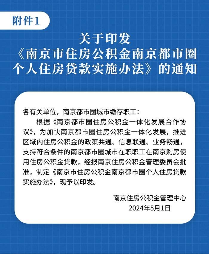 关于南京都市圈住房公积金贷款和提取政策的通告